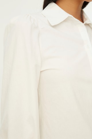 Camisa regular - Branco