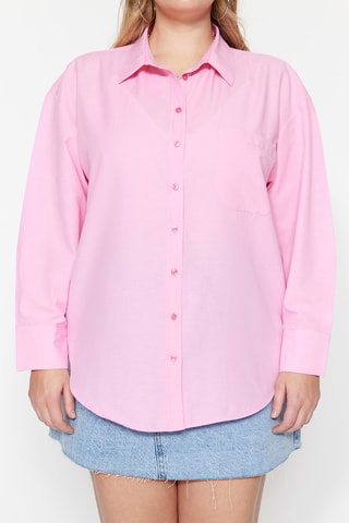 Camisa relaxed - Rosa