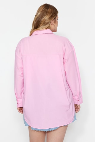 Camisa relaxed - Rosa