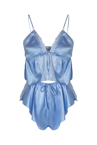 Pijama - Azul-claro