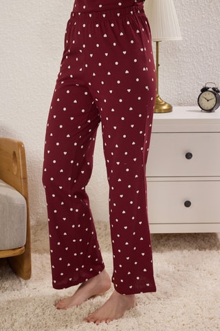 Pijama - Bordô