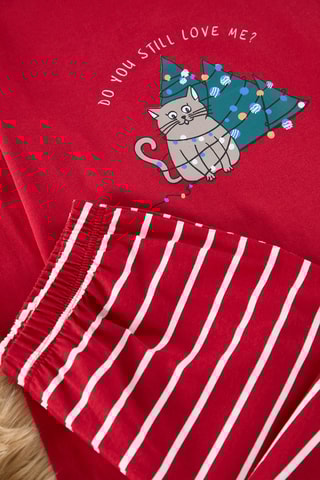 Pijama - Bordô