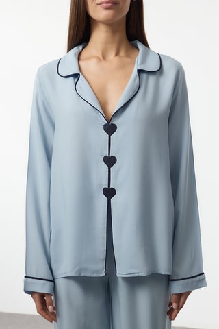 Pijama - Azul-claro