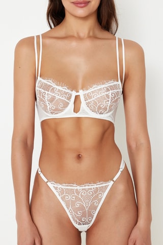 Soutien e string - Branco