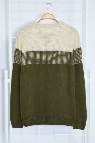Camisola slim - Caqui