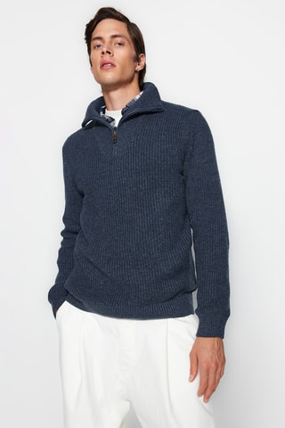 Camisola regular - Índigo