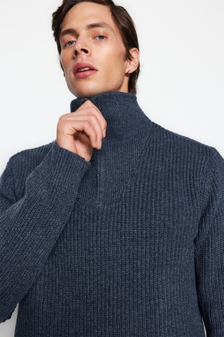 Camisola regular - Índigo