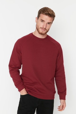Sweat regular - Bordô