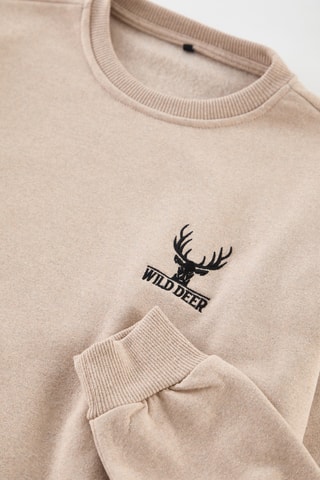 Sweat oversize - Bege