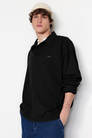 Sweat oversize - Preto