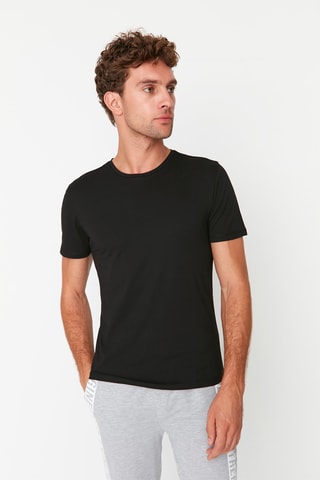 2 t-shirts slim - Preto e branco