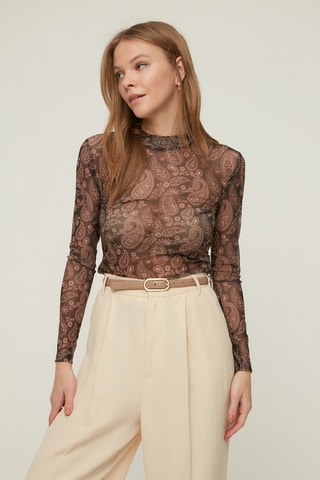Blusa - Castanho