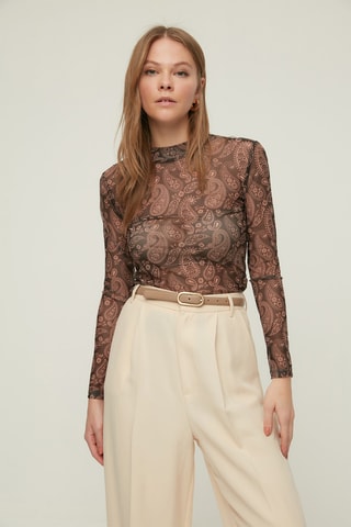 Blusa - Castanho