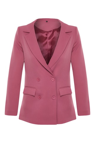 Blazer regular - Rosa