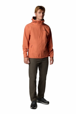 Windjack met Capuchon Earth Explorer™ II - Steenrood