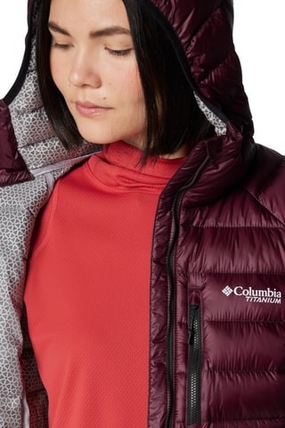 Opvouwbare Gewatteerde Jas met Capuchon Arctic Crest™ - Paars