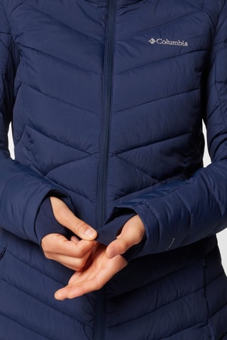 Gewatteerde Jas met Capuchon - Marineblauw