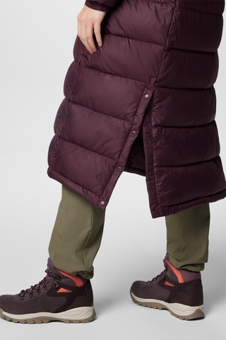 Gewatteerde Lange Jas met Capuchon Pike Lake™ II - Paars