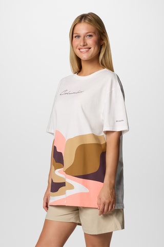 Biologisch Katoenen Regular T-shirt Rolling Bend™ - Wit