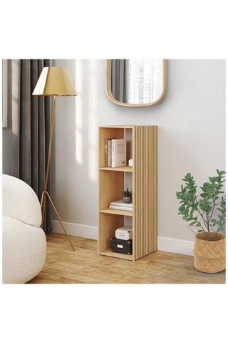 Meuble de rangement cube Faustine - 30 x 30 x 88 cm