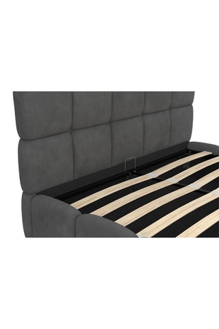 Lit-coffre avec sommier Bubble - Couchage 140 x 190 cm