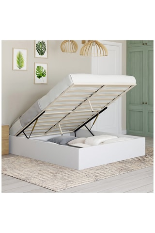 Lit-coffre avec sommier Malta - Couchage 140 x 190 cm