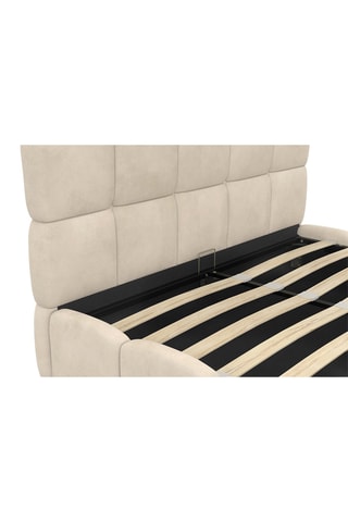 Lit-coffre avec sommier Bubble - Couchage 140 x 190 cm