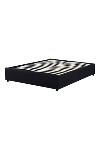 Lit coffre avec sommier Otto - Noir
