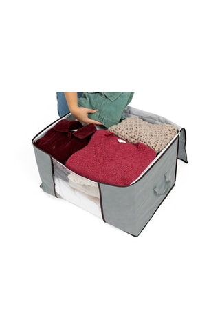 3 housses de rangement grand format  - Gris foncé - 90 l