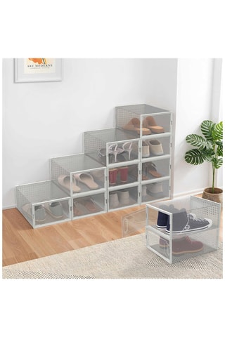 12 boites de rangement - 32,5 x 23,5 x 14,5 cm