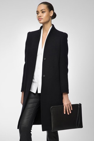Manteau en laine - Noir