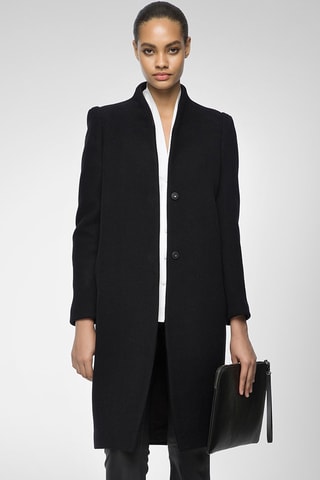 Manteau en laine - Noir