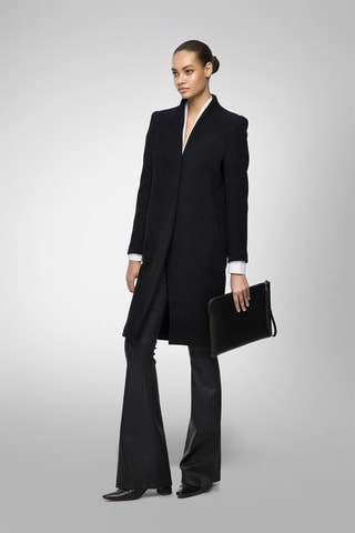 Manteau en laine - Noir