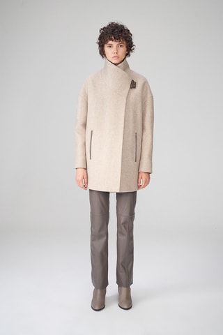 Manteau en laine - Beige