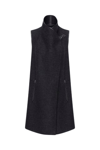 Manteau en laine - Noir