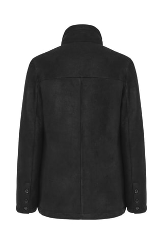 Veste en cuir de mouton - 
Noir