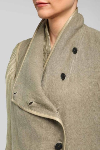 Veste sans manches en laine - Beige