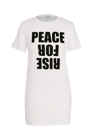 Robe t-shirt - Blanc