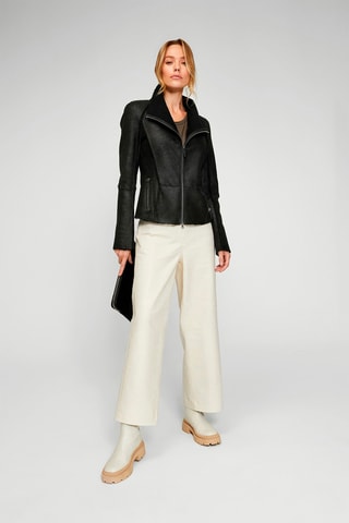 Veste en laine de mouton - Noir