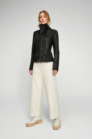 Veste en laine de mouton - Noir