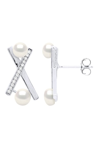 Boucles d'oreilles - Argent et perles de culture d'eau douce