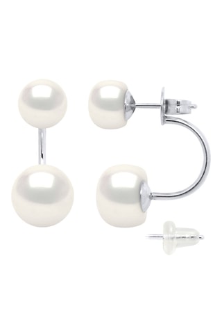 Boucles d’oreilles - Argent et perles de culture d’eau douce