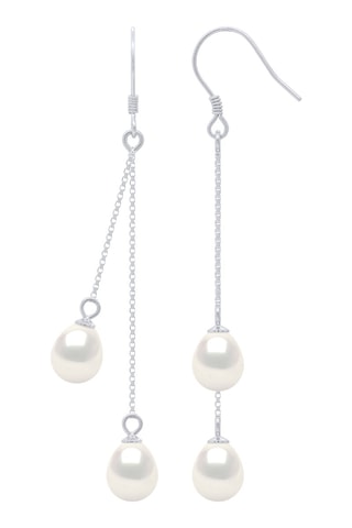 Boucles d’oreilles - Argent et perles de culture d’eau douce 