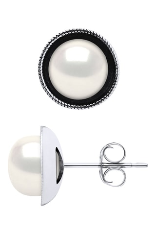 Puces - Argent et perles de culture d’eau douce