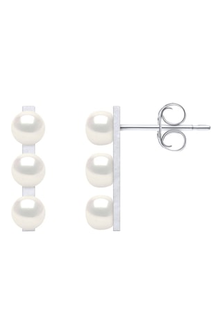 Boucles d’oreilles - Argent et perles de culture d’eau douce