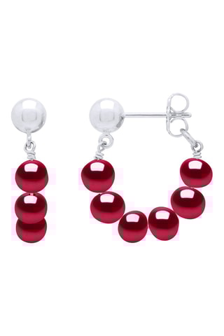 Boucles d’oreilles - Argent et perles de culture d’eau douce
