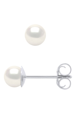 Puces - Argent et perles de culture d’eau douce