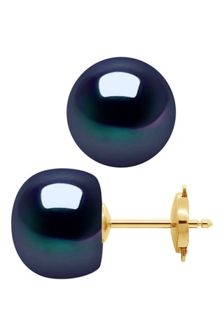 Puces - Or jaune et perles de culture d’eau douce