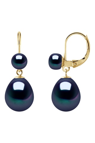 Boucles d’oreilles - Or jaune et perles de culture d’eau douce