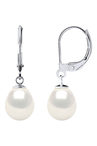 Boucles d’oreilles - Or blanc et perles de culture d’eau douce